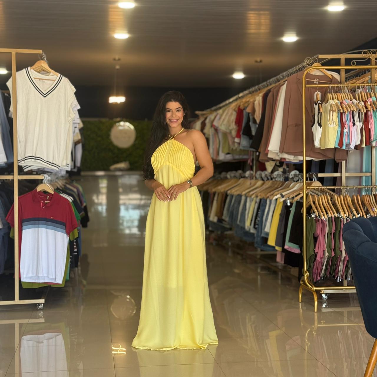 Vestido Longo em Chiffon - Imagem 2